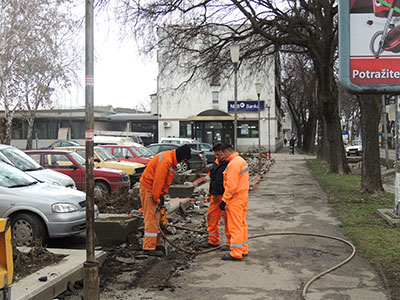 Rekonstrukcija javne rasvete na Trgu 22. oktobra