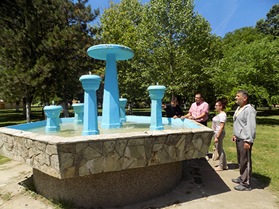 Fontane ponovo krase park i Dom zdravlja u Odžacima