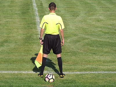 Jovica Jerilović sudi meč Poleta i Hajduka u Karavukovu