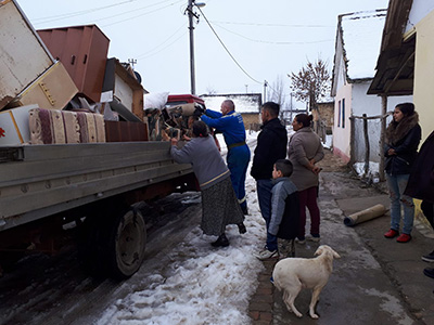 Humanitarna akcija za pomoć romskim porodicama