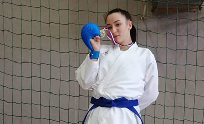 Nikolini Lemić dva zlata na karate turniru u Bačkom Monoštoru