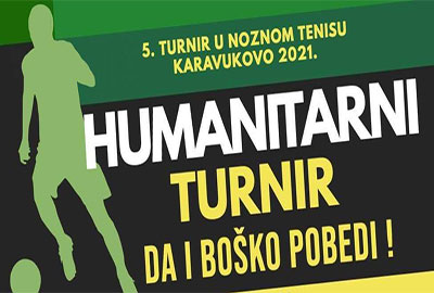 Peti turnir u nožnom tenisu u Karavukovu igraće se za Boškovu pobedu