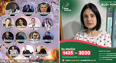 Humanitarni koncert za Mariju Stankov u Paragama