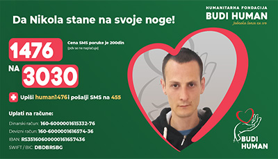 Nastavlja se borba da Nikola stane na svoje noge