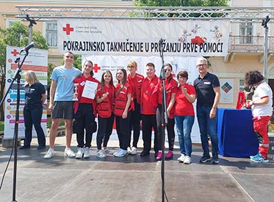 Crveni krst Odžaci na Pokrajinskom takmičenju iz prve pomoći