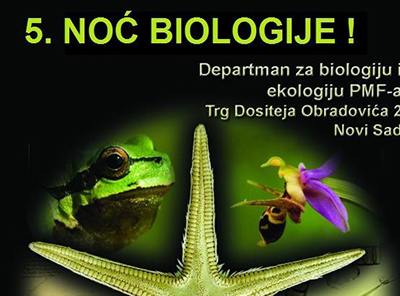 Noć biologije na PMF-u u Novom Sadu