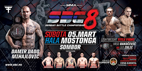 SBC 8 – MMA turnir u Somboru