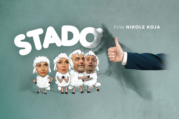 Film Stado pred publikom u Odžacima