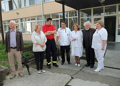 Hans Lauber pomogao stacionar Doma zdravlja Odžaci