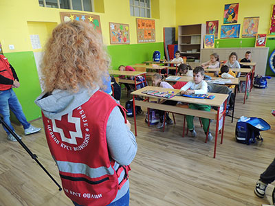 Aktivnost Crvenog krsta Odžaci za bolju bezbednost dece u saobraćaju