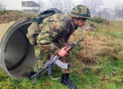 Osnovna obuka vojnika na služenju vojnog roka