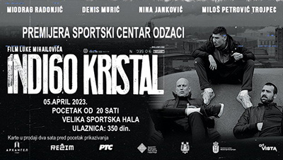 Projekcija filma Indigo kristal u Odžacima