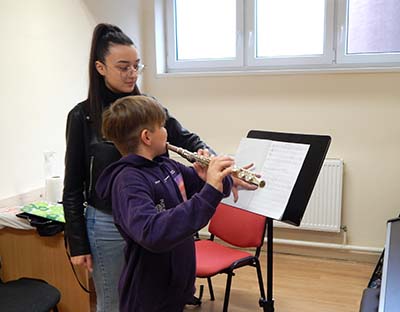 Provera sposobnosti za upis u Muzičku školu u Odžacima